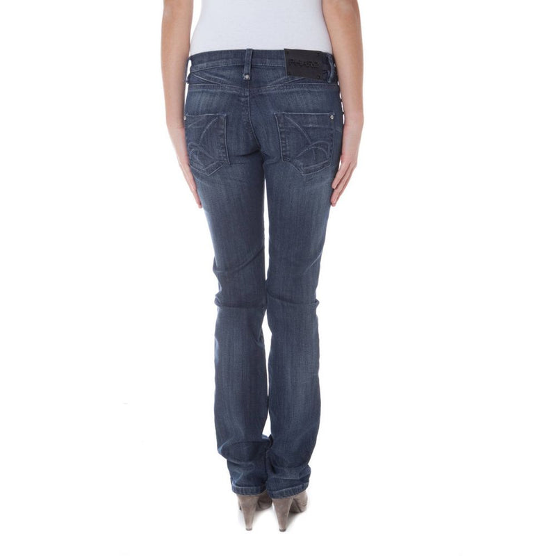Phard Blue Cotton Women's Jeans - Stylish & Trendy