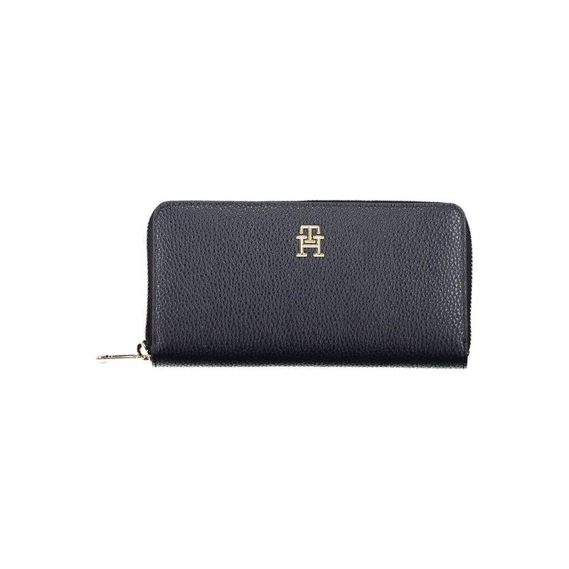 Portefeuille Femme Tommy Hilfiger Bleu en Polyéthylène - Élégant et Pratique