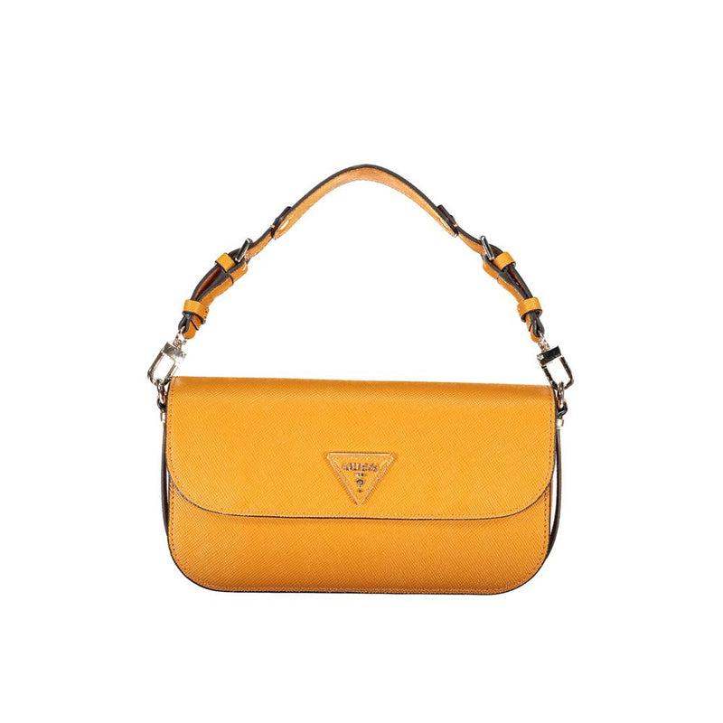 Guess Jeans Brynlee Orange Handbag - Chic and Functional Accessory