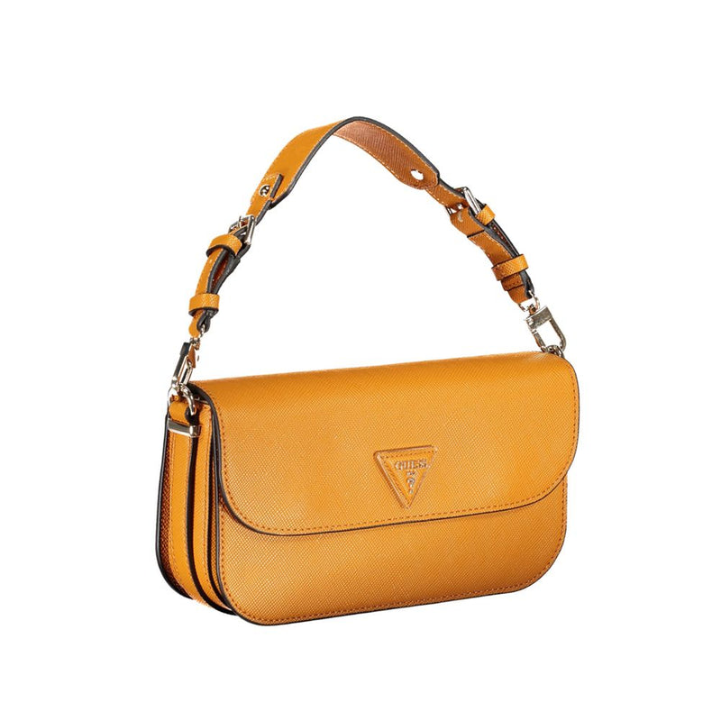 Guess Jeans Brynlee Orange Handbag - Chic and Functional Accessory