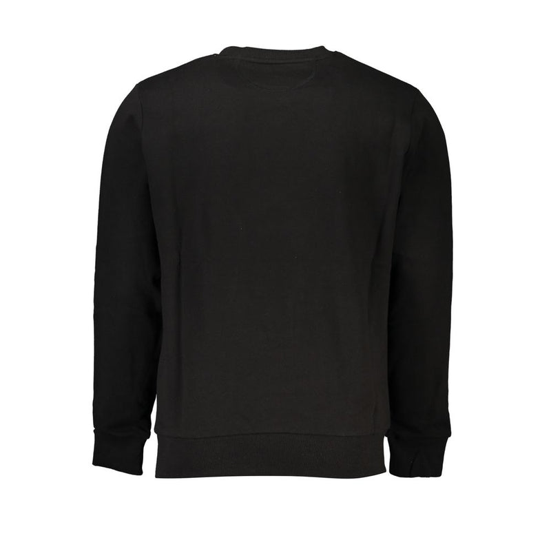 Pull en coton noir La Martina pour homme