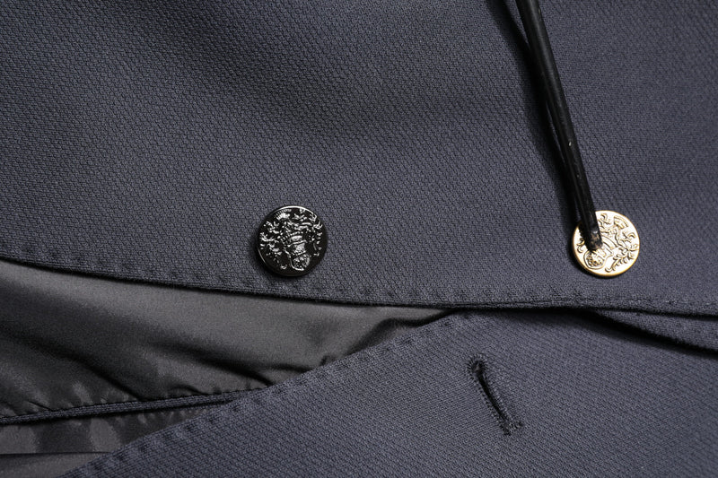 Dolce &amp; Gabbana donkerblauwe katoenen herenjas, -pak, -blazer