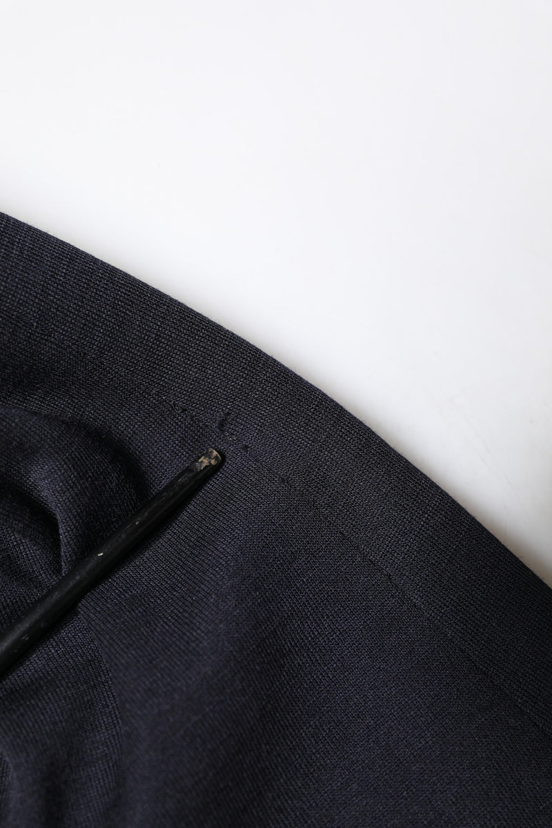 Dolce &amp; Gabbana, veste de costume noire en laine, à simple boutonnage.