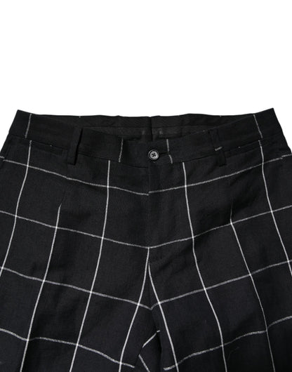 Dolce & Gabbana Black TAORMINA Double Breasted 2 Piece Suit