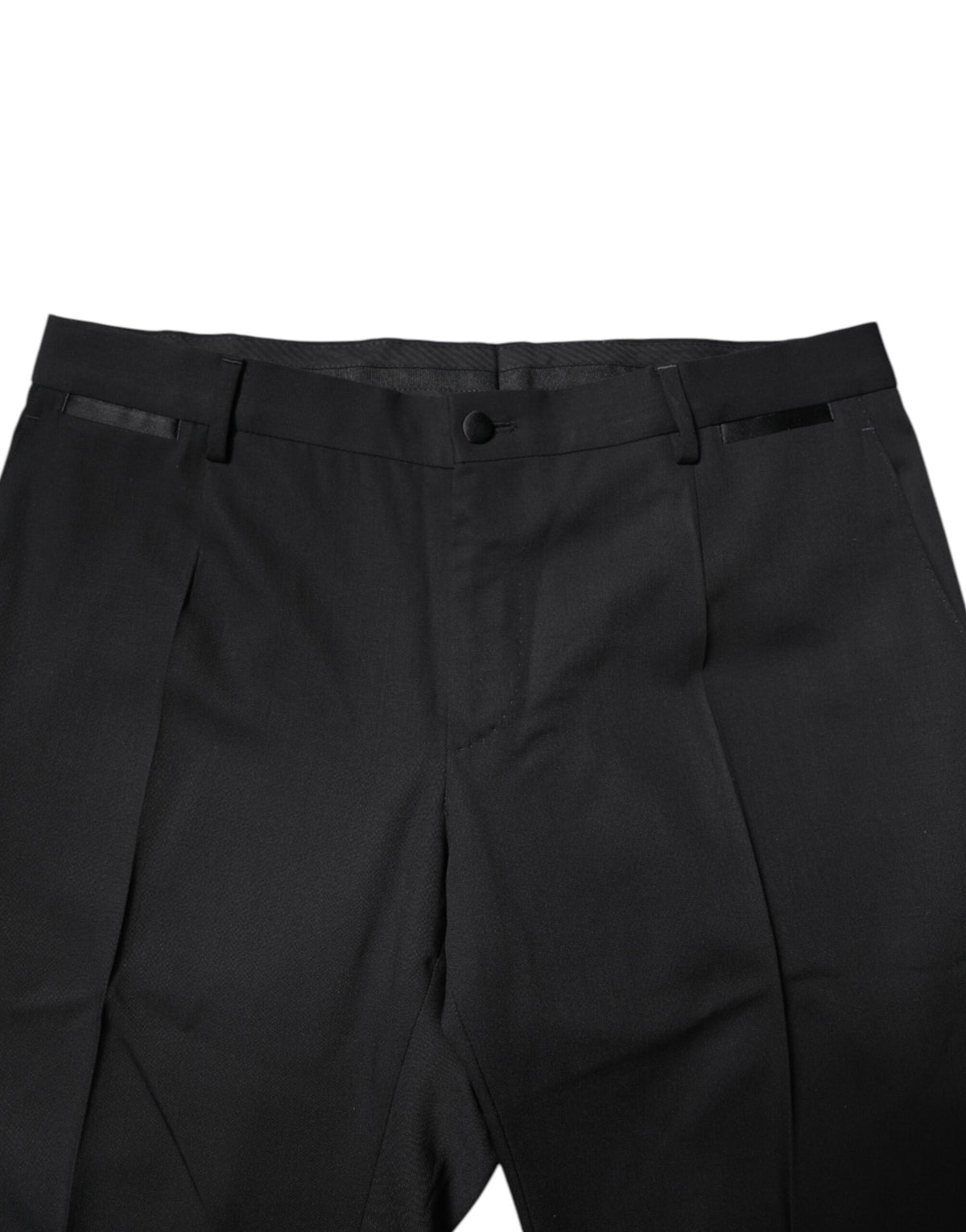 Dolce & Gabbana Costume Noir en Laine à Deux Pièces