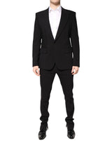Dolce & Gabbana Multicolor Polyester Jacquard 2 Piece Suit