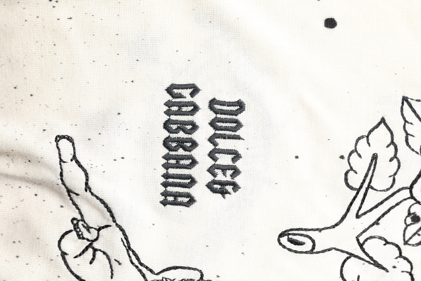 Dolce & Gabbana Witte Pullover Sweater met Angel Print en Logo