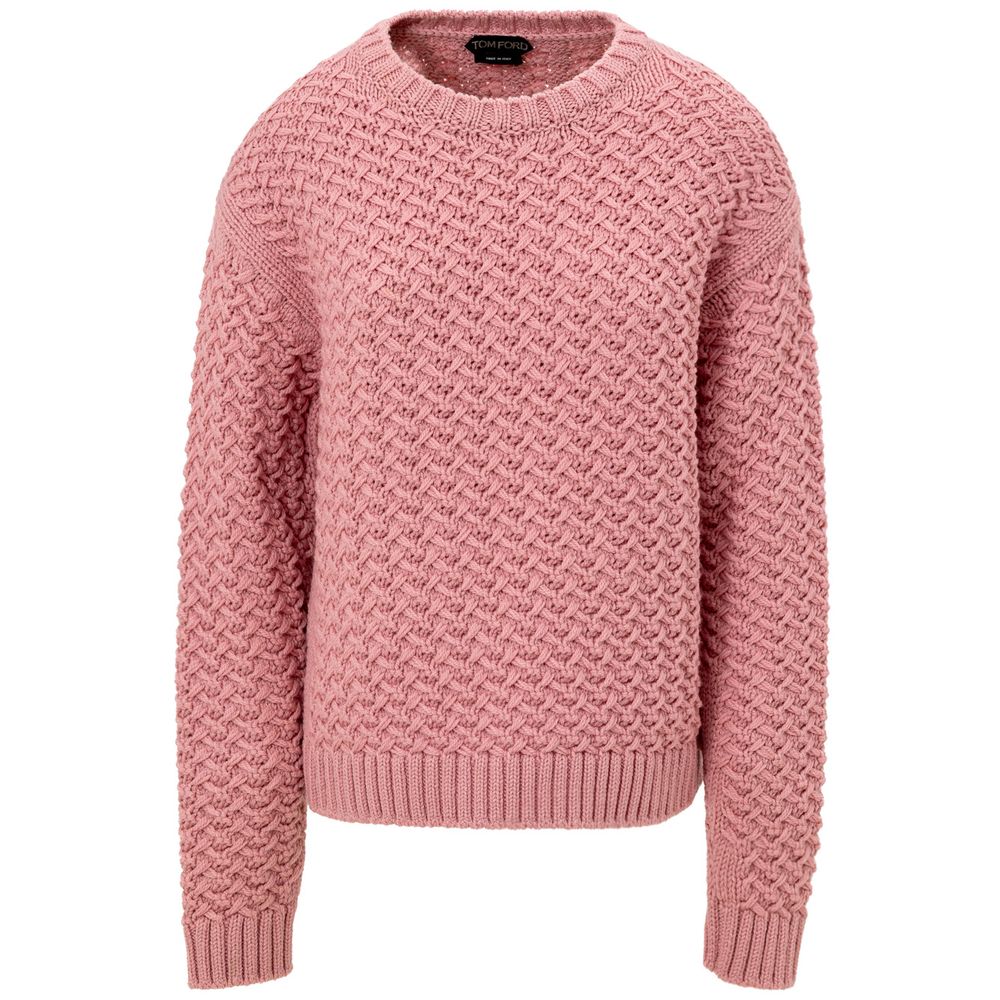 Tom Ford Pink Wool Sweater - Luxurious Virgin Wool Pullover