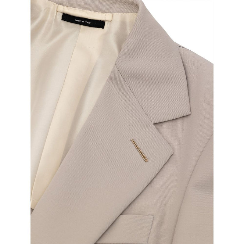 Tom Ford Beige Wollen Blazer