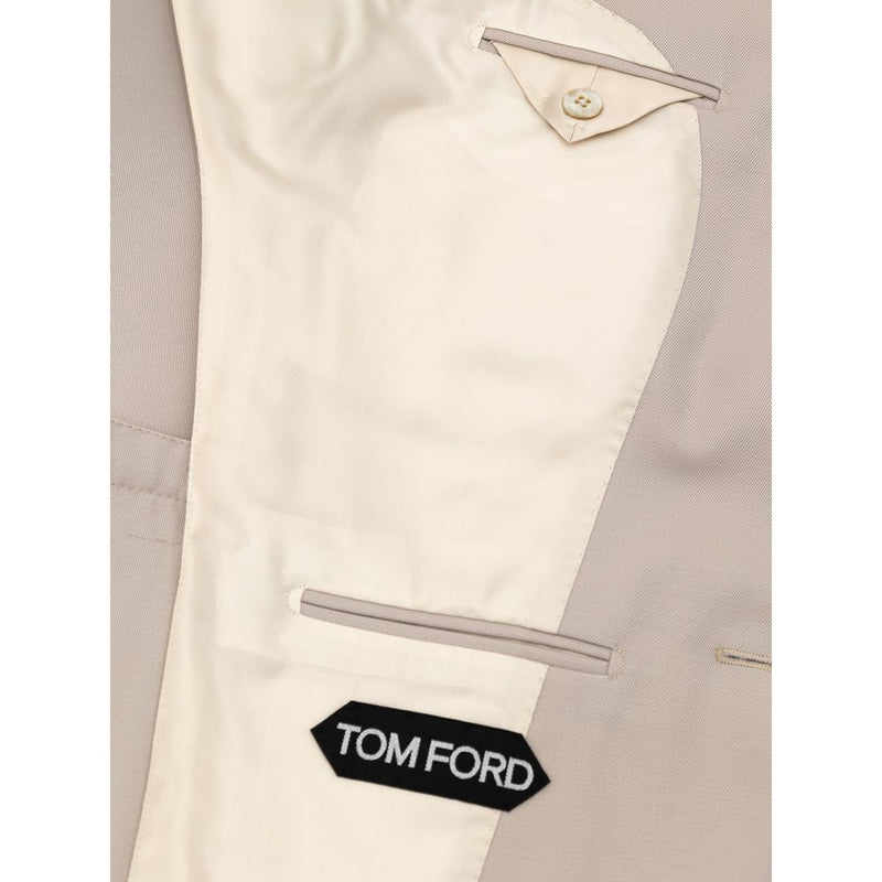 Tom Ford Beige Wollen Blazer