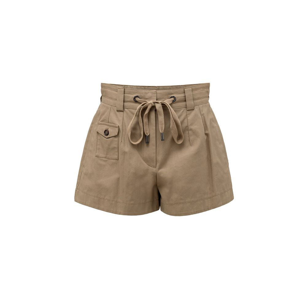 Short Bermuda en coton beige de Dolce & Gabbana