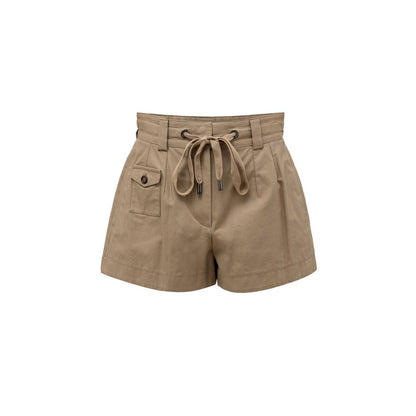 Short Bermuda en coton beige de Dolce & Gabbana