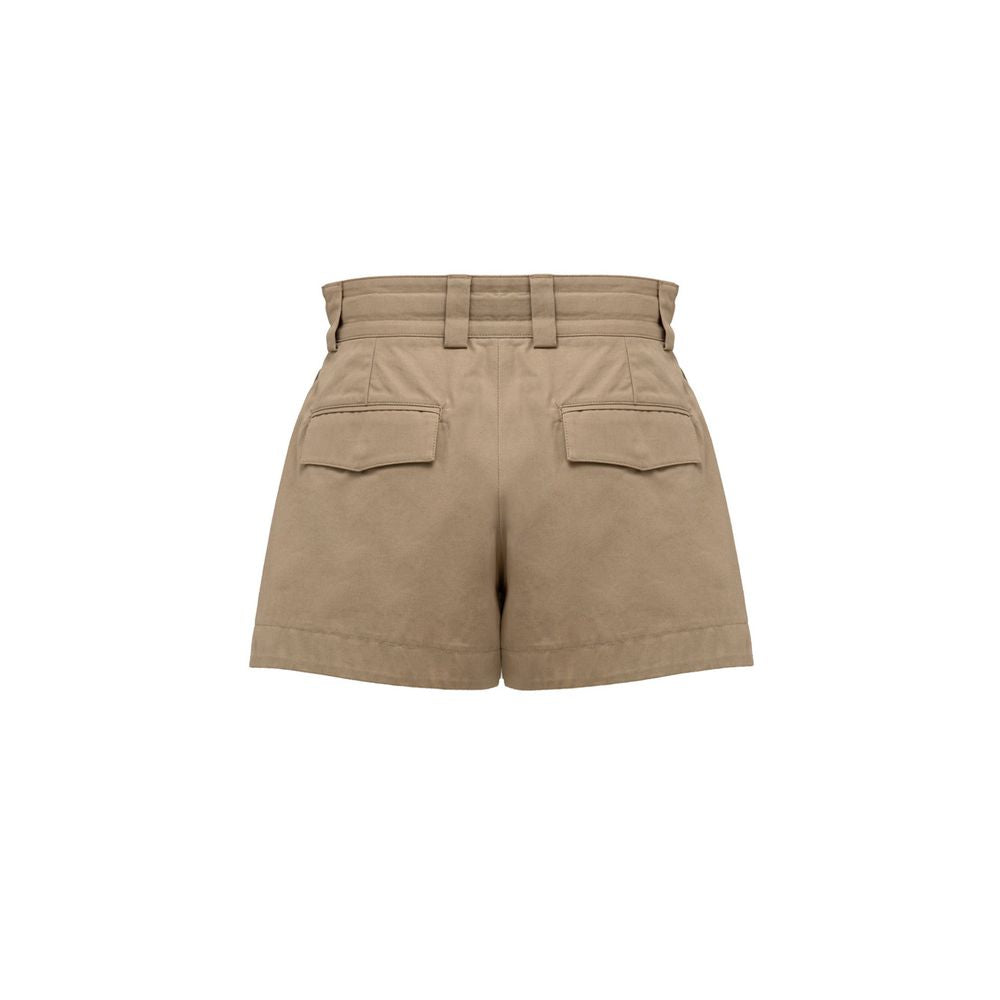 Short Bermuda en coton beige de Dolce & Gabbana