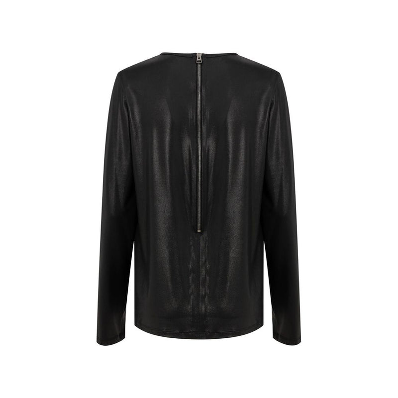Tom Ford Black Viscose Long Sleeve Sweater - Élégant et Polyvalent