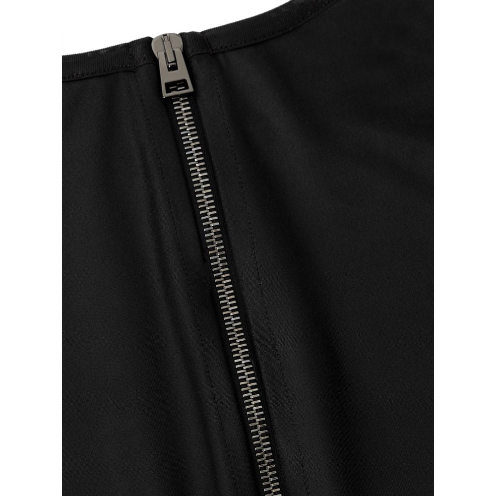 Tom Ford zwarte viscose overhemden met lange mouwen