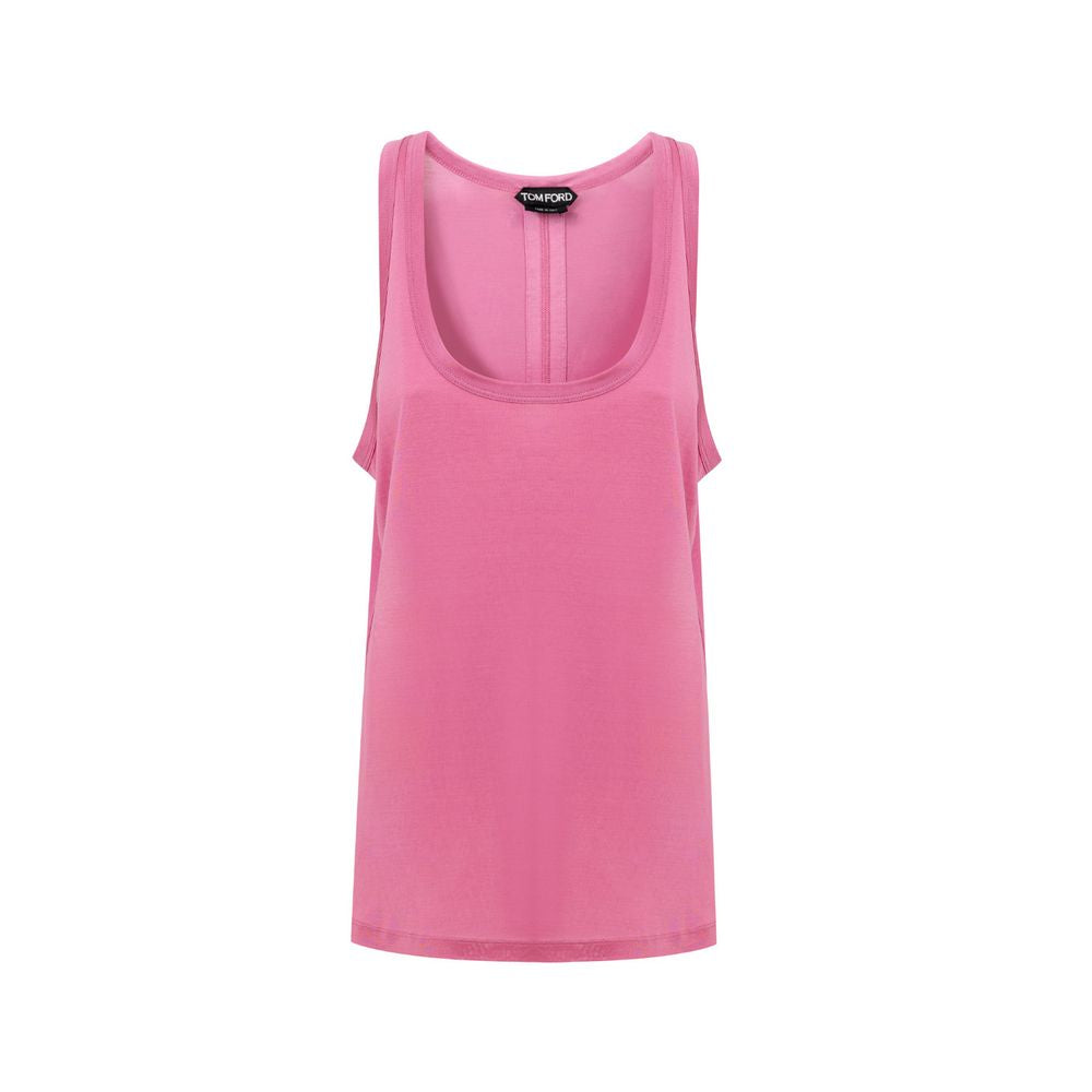 Top en Soie Rose Tom Ford - Élégance et Confort