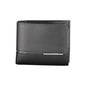 Portefeuille homme en cuir noir Calvin Klein