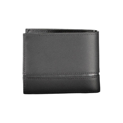 Portefeuille homme en cuir noir Calvin Klein