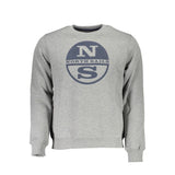 Pull en coton gris pour homme, North Sails