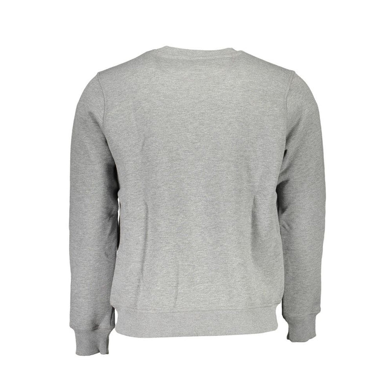 North Sails Gray Cotton Men Sweater - Stylish & Comfortable
