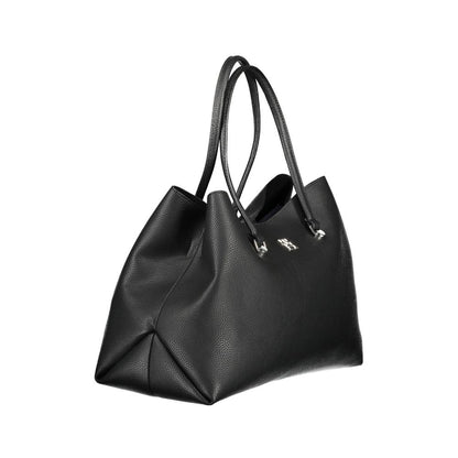 Sac à main Tommy Hilfiger en polyester noir pour femme