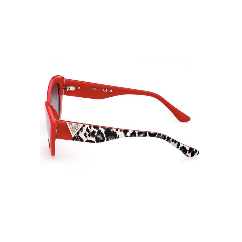 Guess Jeans Red Injected Women Sunglasses