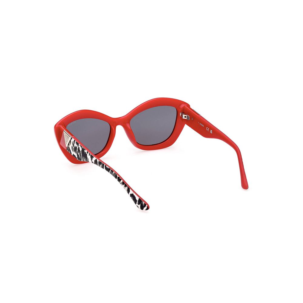 Guess Jeans Lunettes de soleil rouges pour femmes