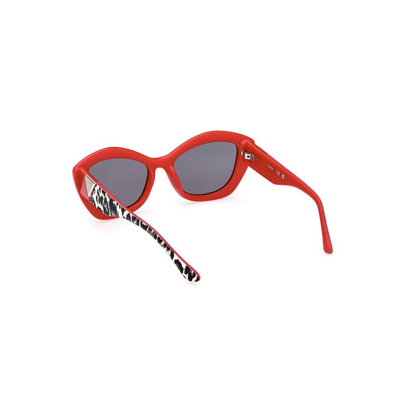 Guess Jeans Red Injected Women Sunglasses