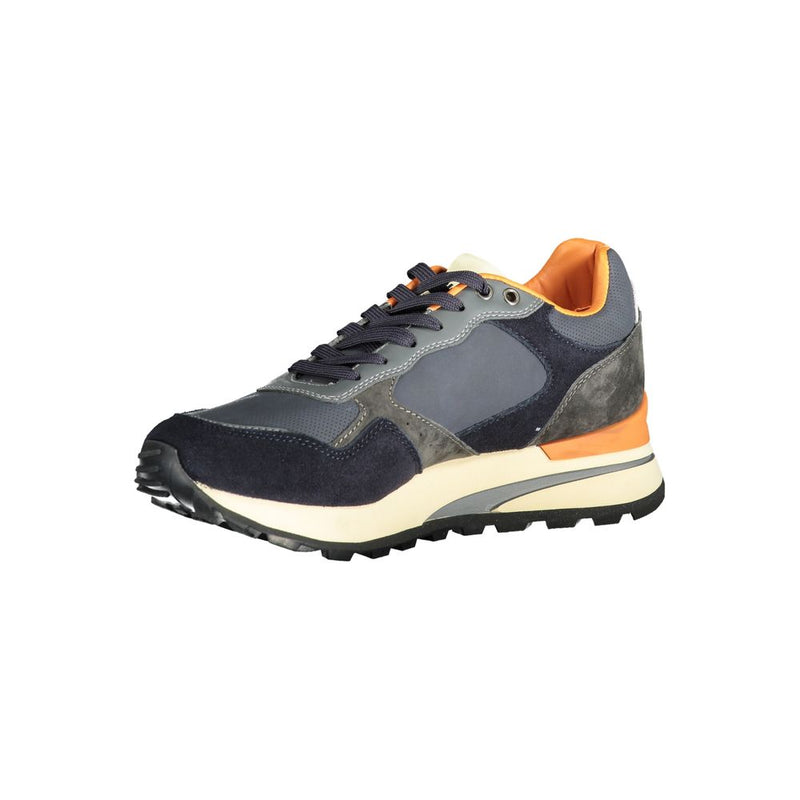 Blauer Blue Polyethylene Men Sneaker - Luxury Meets Sporty Style