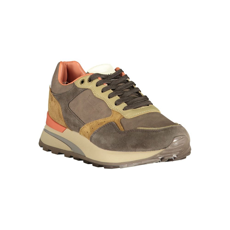 Sneakers Blauer Brown Polyethylene pour Hommes - Confort Stylé