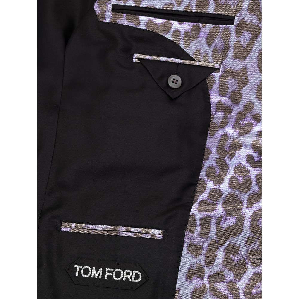 Veste en viscose violette de Tom Ford