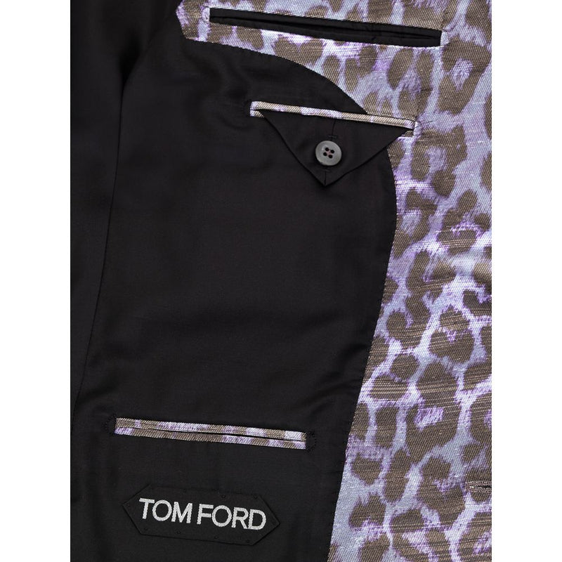Veste en viscose violette de Tom Ford