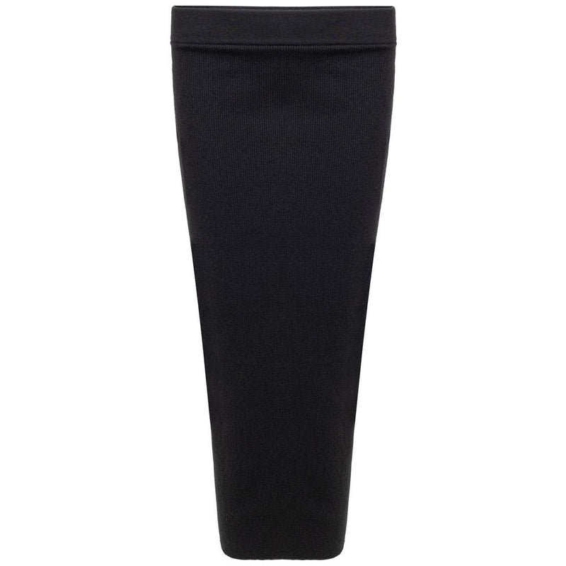 Tom Ford Black Cashmere Midi Skirt - Luxurious Elegance