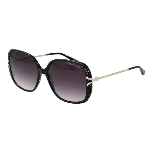 Lunettes de soleil noires pour femme Christian Lacroix