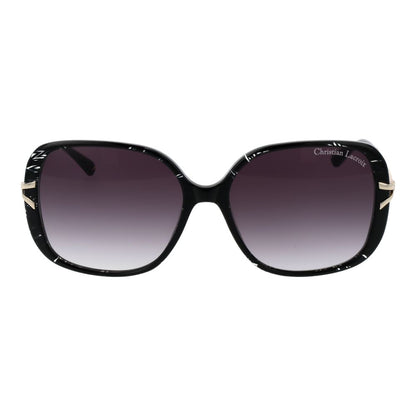 Lunettes de soleil noires pour femme Christian Lacroix