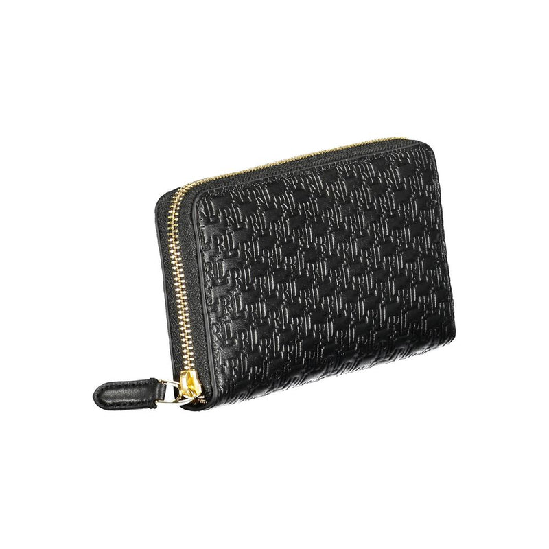 Ralph Lauren Black Leather Wallet - Élégance et Fonctionnalité