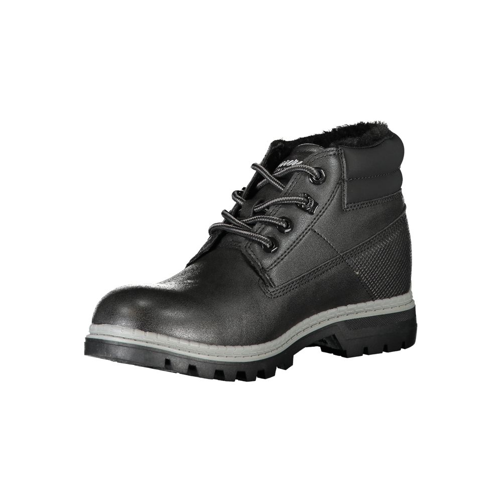 Carrera Chic Contrast Lace-Up Boots - Élégance et Confort