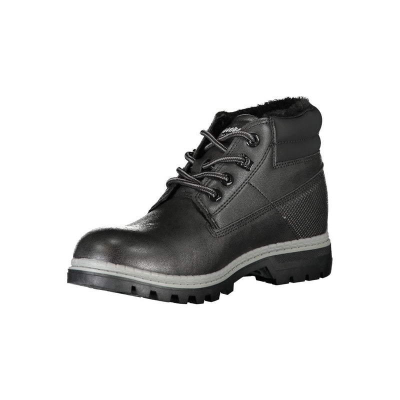 Carrera Chic Contrast Lace-Up Boots - Élégance et Confort