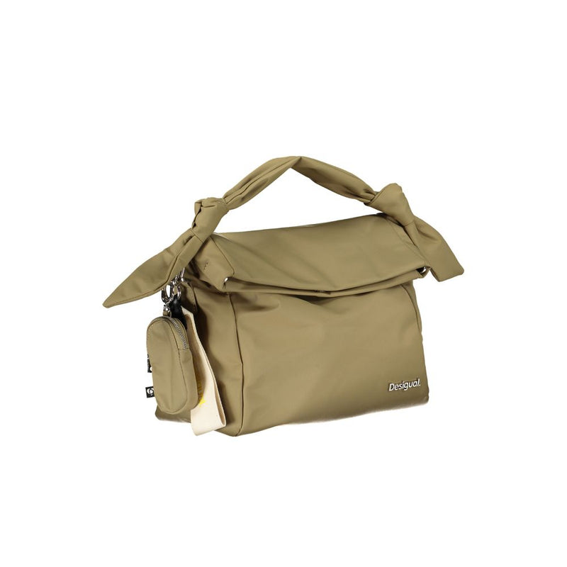 Sac à main Desigual vert en polyester - Élégant et polyvalent