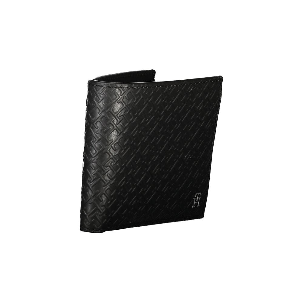 Portefeuille classique en cuir Tommy Hilfiger avec porte-monnaie et emplacements pour cartes