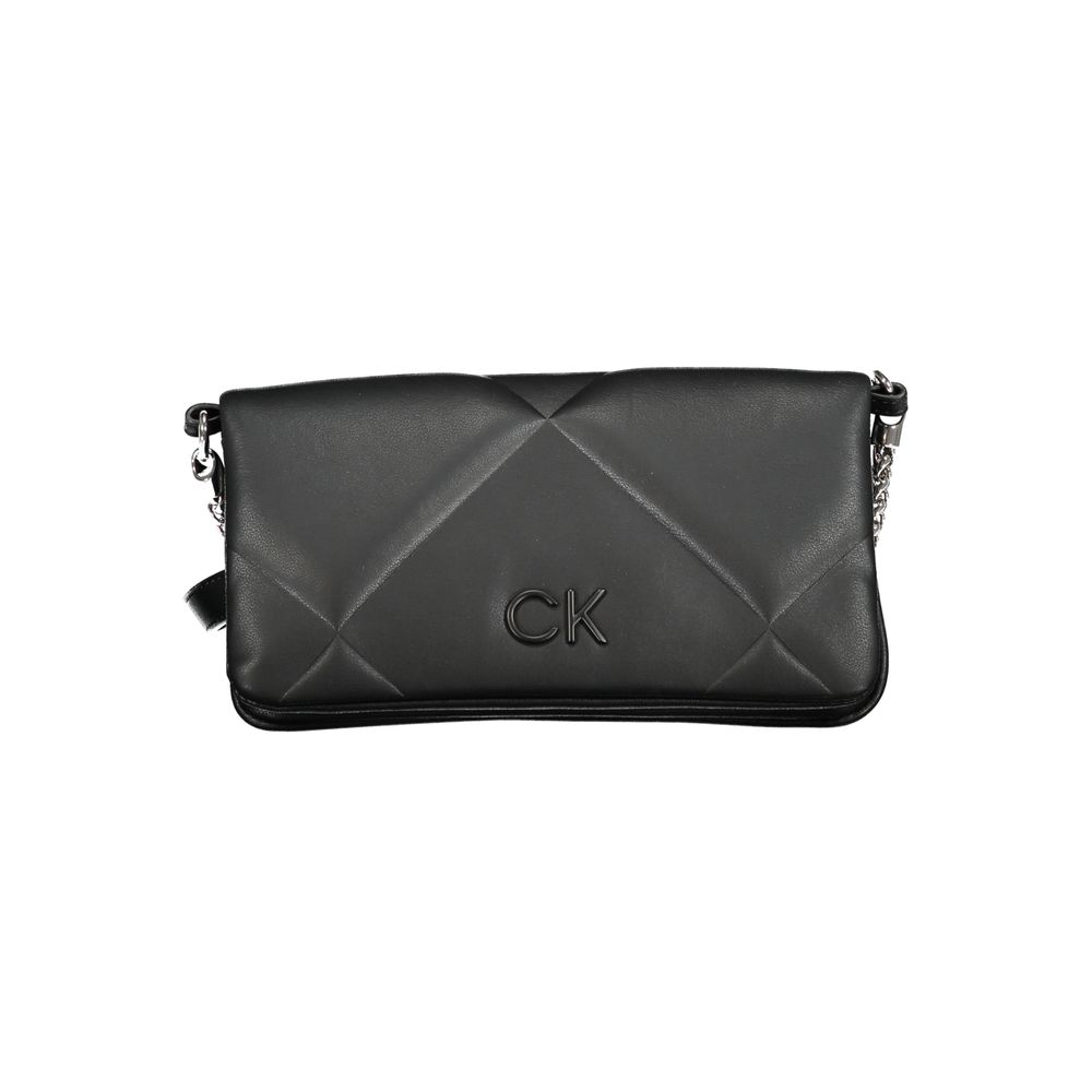 Calvin Klein Black Cotton Handbag - Chic & Eco-Friendly