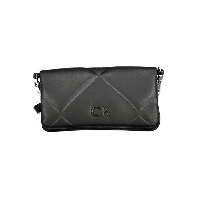 Calvin Klein Black Cotton Handbag - Chic & Eco-Friendly