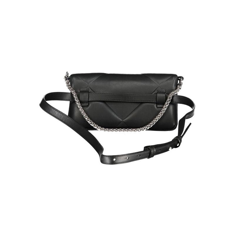 Calvin Klein Black Cotton Handbag - Chic & Eco-Friendly