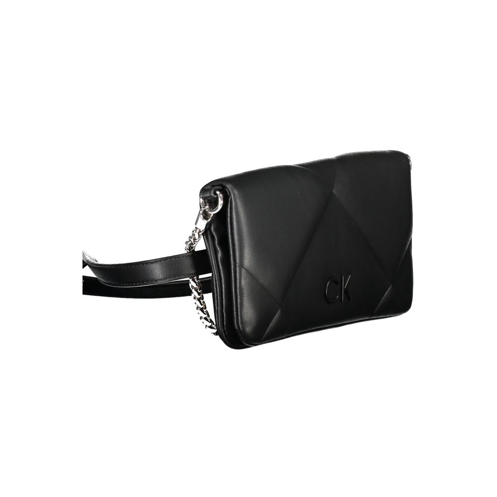 Calvin Klein Black Cotton Handbag - Chic & Eco-Friendly