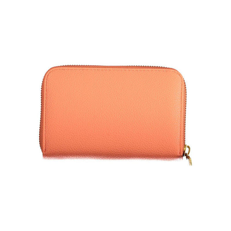 Guess Jeans Orange Polyethylene Wallet - Stylish and Functional
