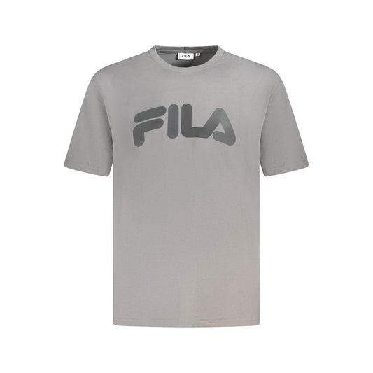 Fila Grijs Katoenen Heren T-Shirt
