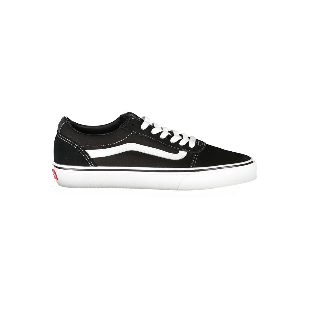 Vans Black Polyester Sneaker - Élégance et Durabilité