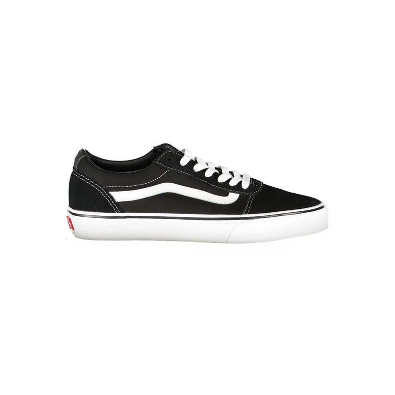 Vans Black Polyester Sneaker - Élégance et Durabilité