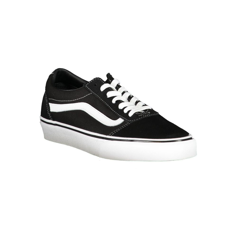 Vans Black Polyester Sneaker - Élégance et Durabilité