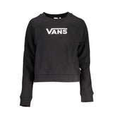 Vans Black Cotton Women Sweater - Stylish Comfort for Everyday Wear